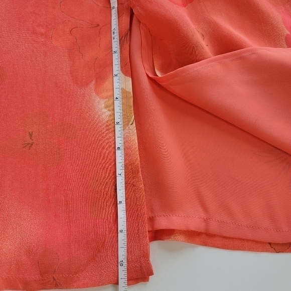 Nine & Co. Floral Rayon Skirt Size 16 EUC - Picture 6 of 7